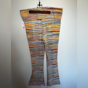 NWT Wild Fable flared colorful pants in size XXL